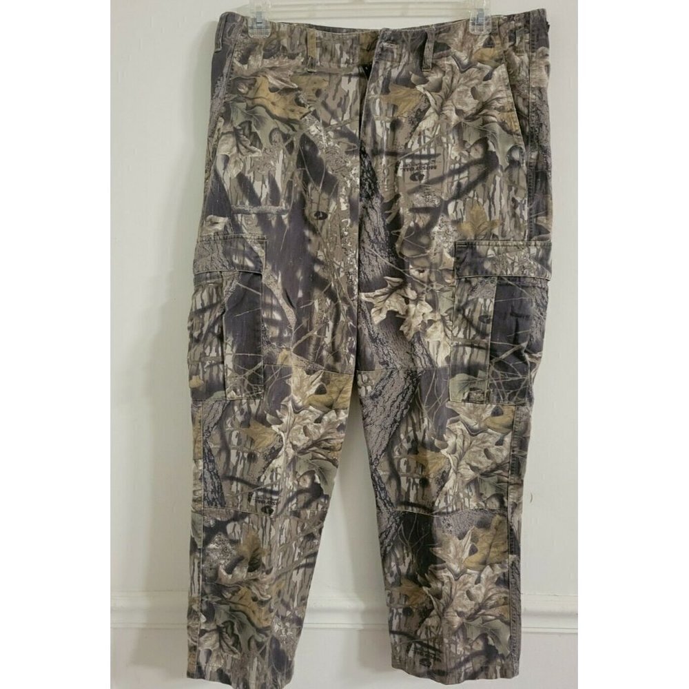 Columbia 38W X 30 Camo Mossy Oak Hunting/Fishing/Camping Cargo Pants